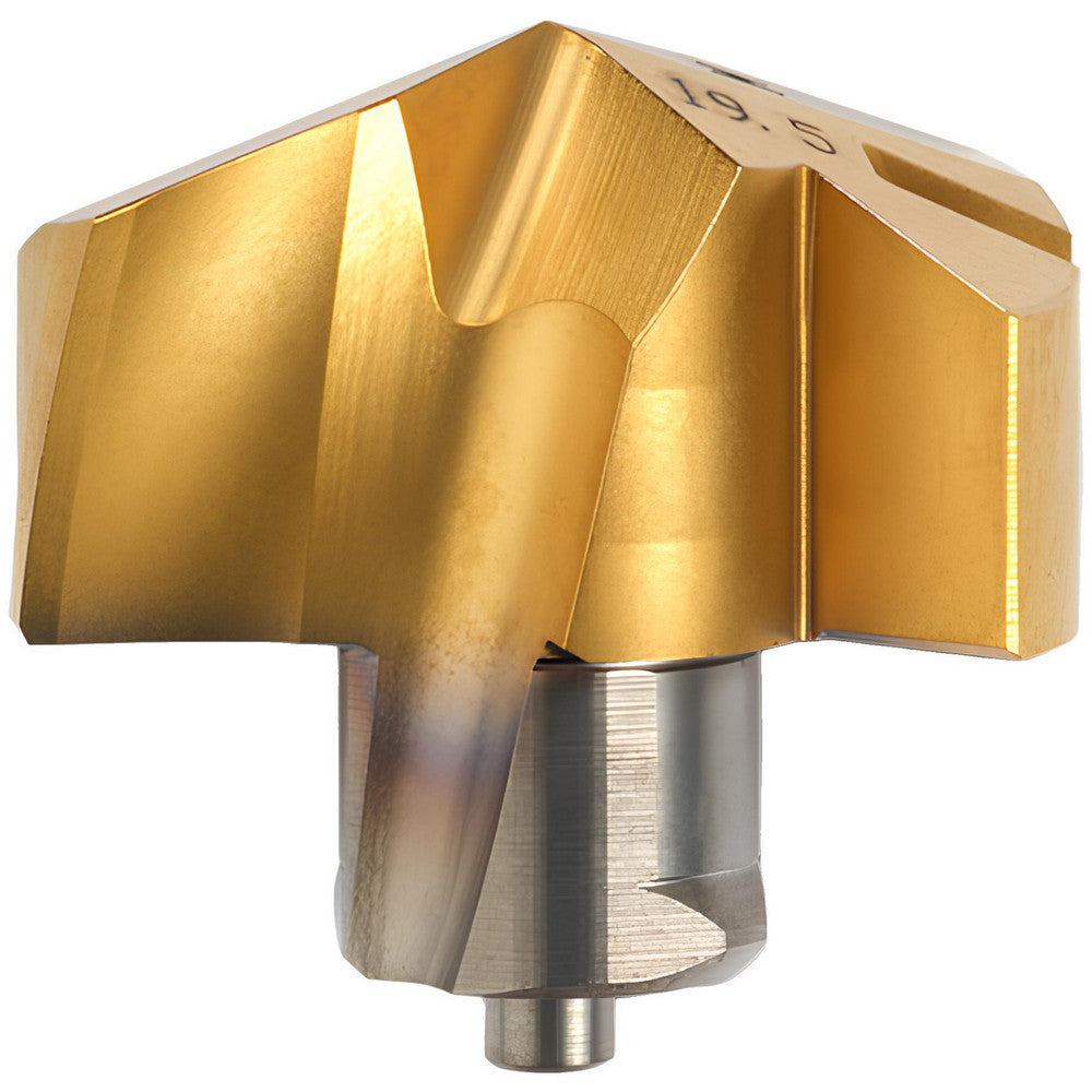 Ingersoll Cutting Tools 5120144 Replaceable Drill Tip TMA1430R01 IN2505, 14.00 mm Dia, 140 deg Point, Grade IN2505