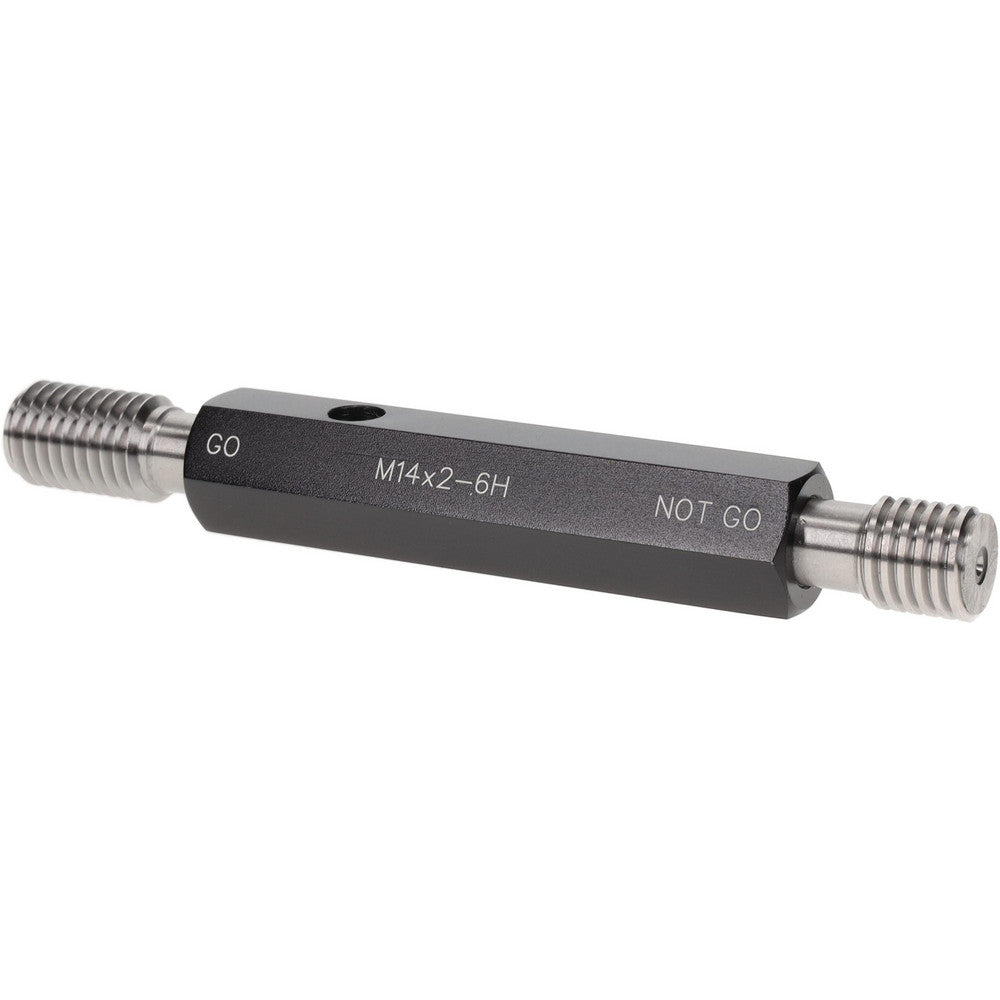 SPI 37-197-1 Plug Thread Gage M14x2 Thread, 6H Class, Double End, Go & No Go