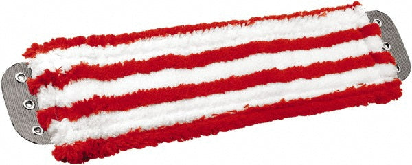 Unger MD40R Wet Mop Pad Quick Change, Medium, Red & White Mop, Microfiber