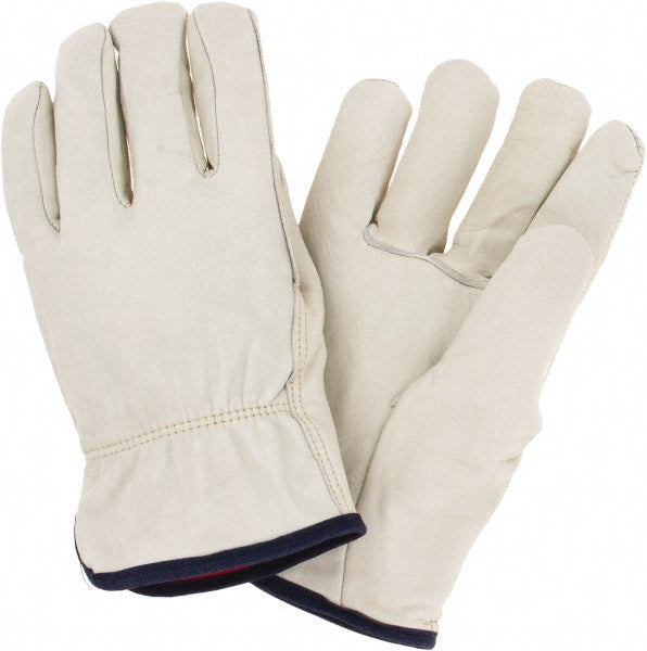 MCR Safety 3255XL Work Gloves Memphis® 3255, Size X-Large, Cowhide Leather Lined, Cowhide Leather, General Purpose