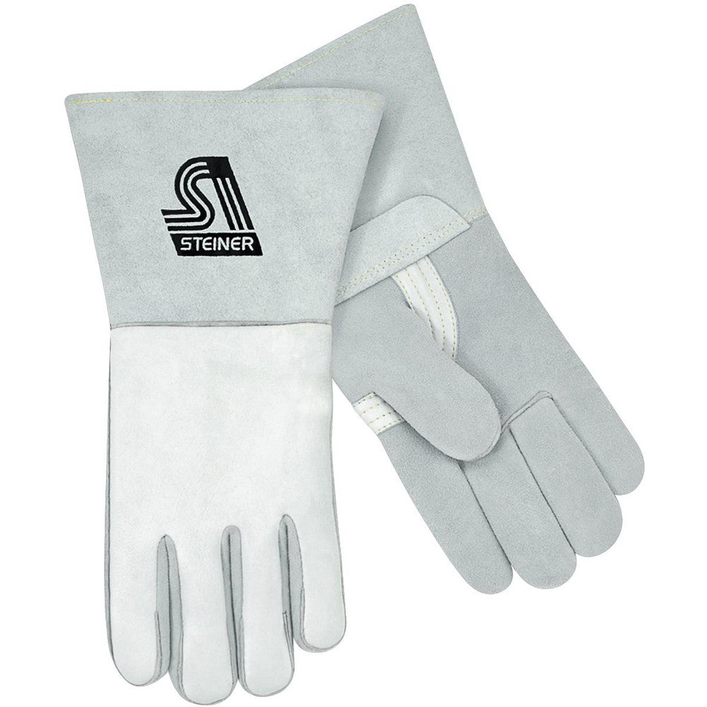 Steiner 7500-M Welding Gloves Steiner Size Medium, Elkskin Leather, Pair, for Stick