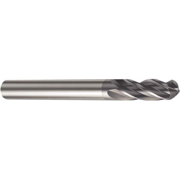 Sandvik Coromant 6334849 Ball End Mill 0.1875" Dia, 0.375" LOC, Solid Carbide