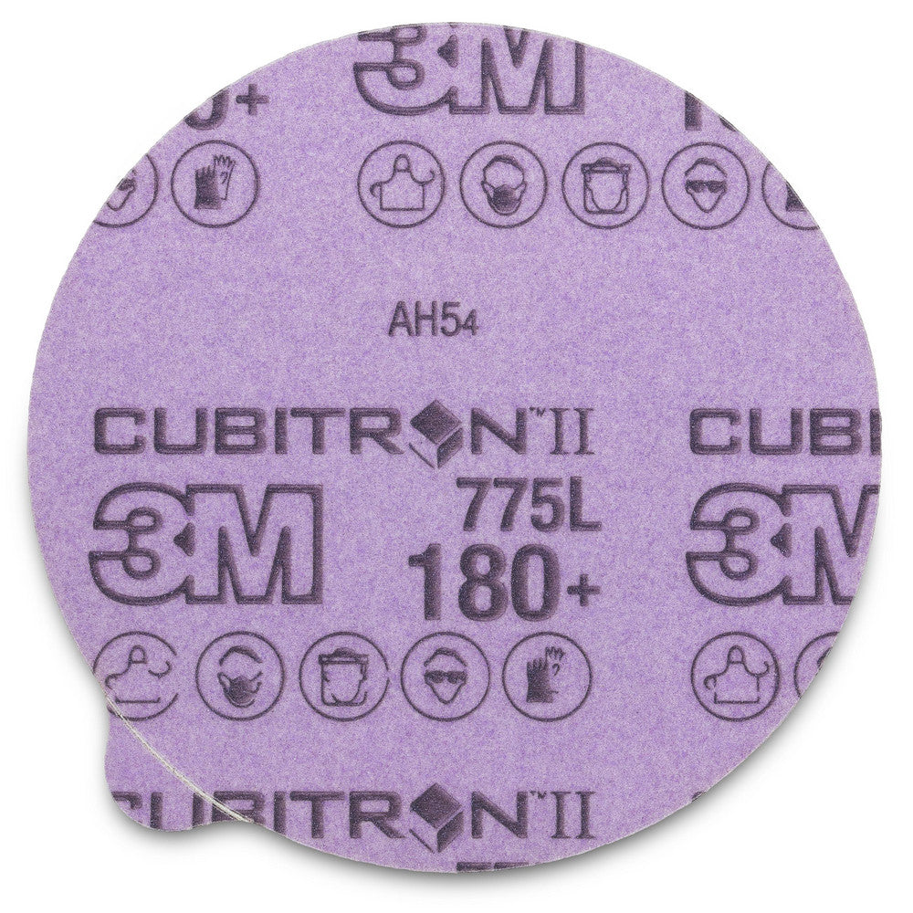 3M 7100075690 5" Dia, 180 Grit, Ceramic