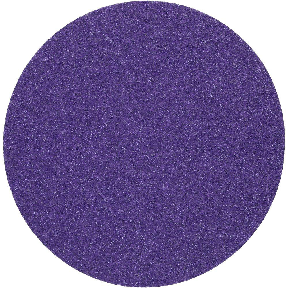 3M 7100044153 Hook & Loop Disc 6" Dia, 80 Grit, Coated, Precision Shaped Ceramic