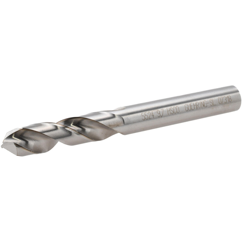 Guhring 9055240097000 Screw Machine Length Drill Bit 9.70 mm (0.3819) Dia, 118 deg, Cobalt