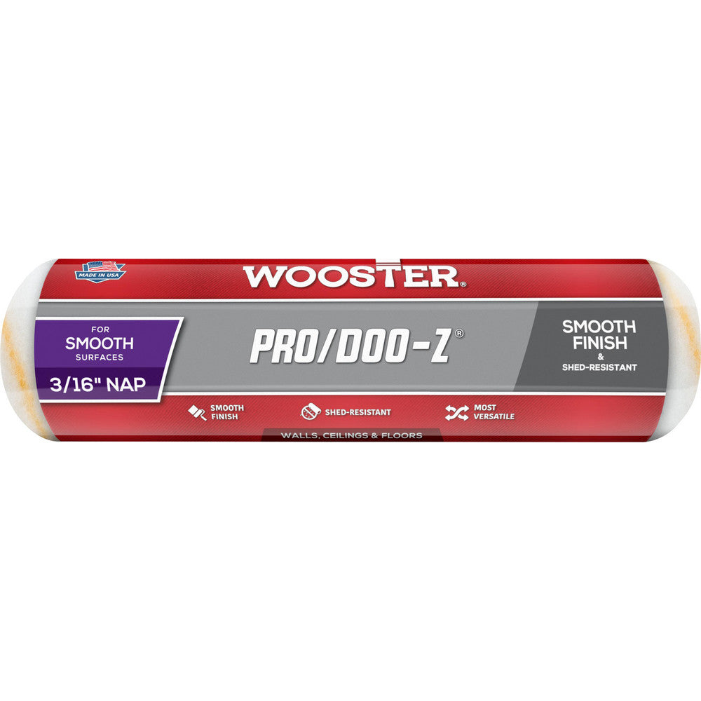 Wooster Brush RR641-9 General Purpose Paint Roller Cover 3/16" Nap, 9" Wide
