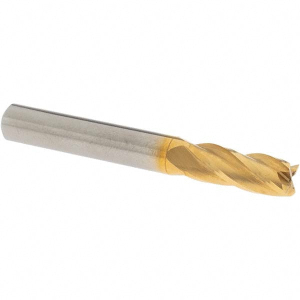 OSG 404-312505 Square End Mill 5/16'' Dia, 13/16'' LOC, 5/16'' Shank Dia, 2-1/2'' OAL, 4 Flutes, Solid Carbide
