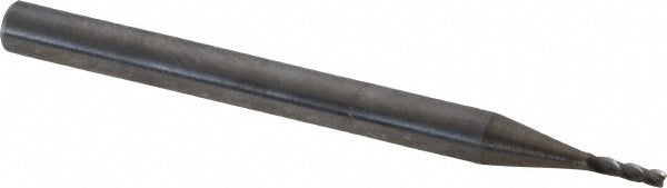 OSG 404-0394 Square End Mill 0.0394'' Dia, 0.1181'' LOC, 4 Flutes, Solid Carbide