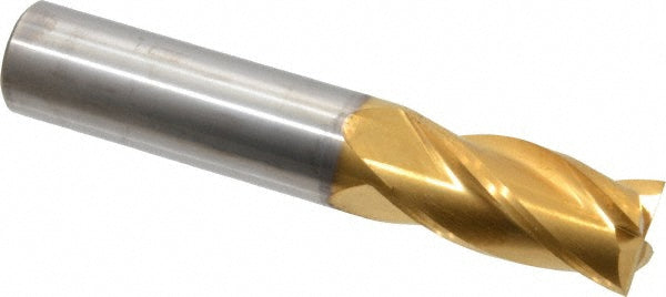 OSG 404-625005 Square End Mill 5/8'' Dia, 1-1/4'' LOC, 5/8'' Shank Dia, 3-1/2'' OAL, 4 Flutes, Solid Carbide