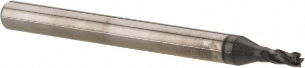 OSG 414-062511 Square End Mill 1/16'' Dia, 1/8'' LOC, 1/8'' Shank Dia, 1-1/2'' OAL, 4 Flutes, Solid Carbide
