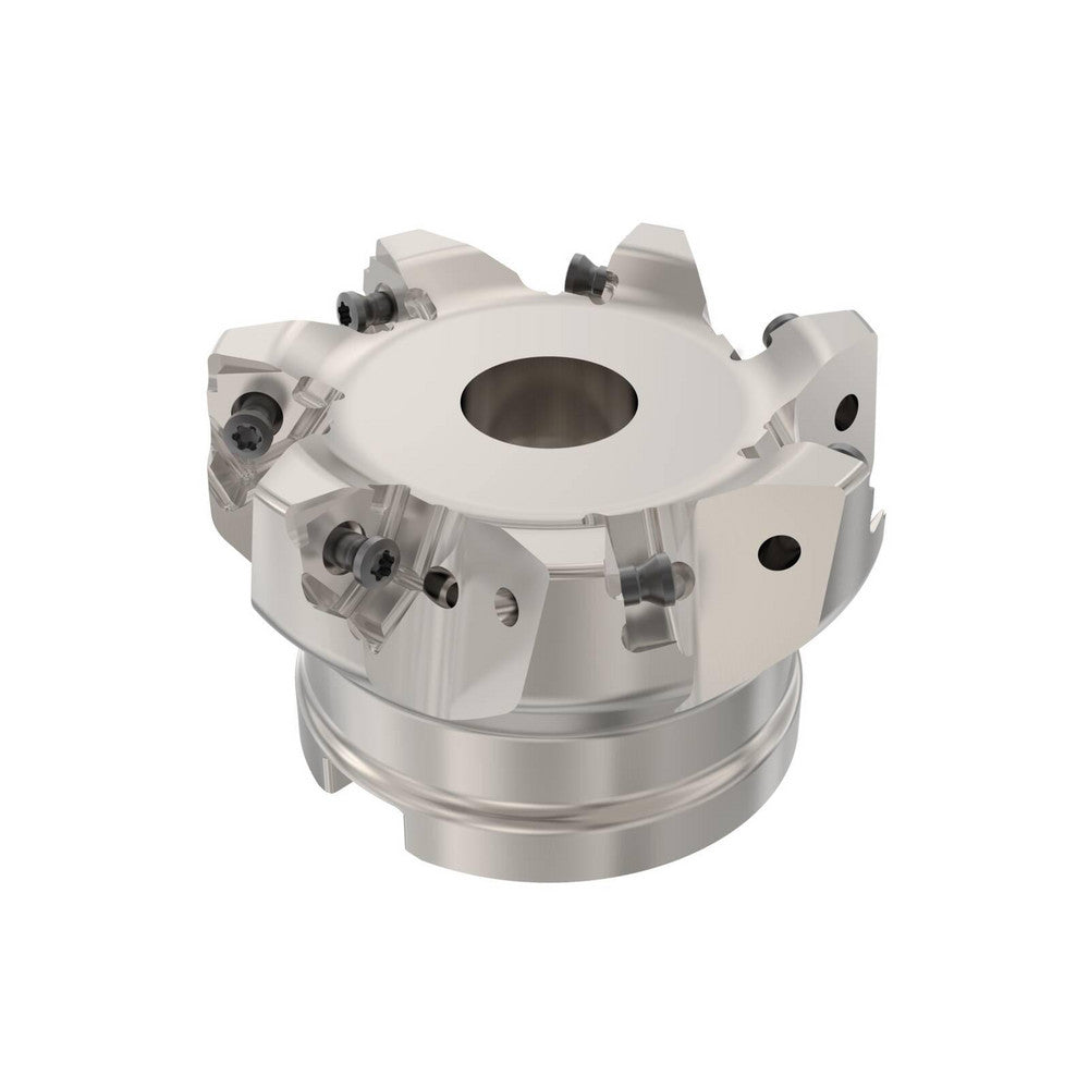 Seco 02642874 2-1/2" Cut Diam, 3/4" Arbor Hole Diam, 0.295" Max Depth, Indexable Square-Shoulder Face Mill