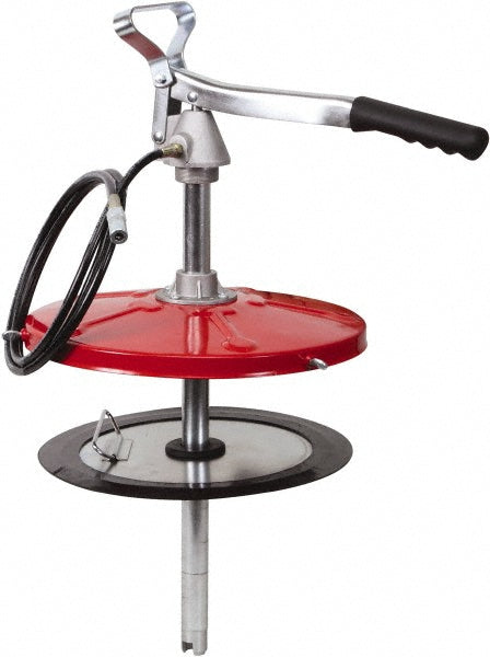 Pro-Lube GFP/HP-03/SPL/RD Lever Hand Drum Pump 19 oz/Stroke, Grease Lubrication, Aluminum & Steel