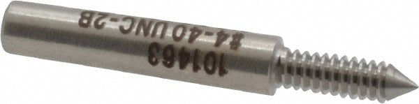 GF Gage W0112402BNK Plug Thread Gage #4-40 Thread, 2B Class, Single End, No Go