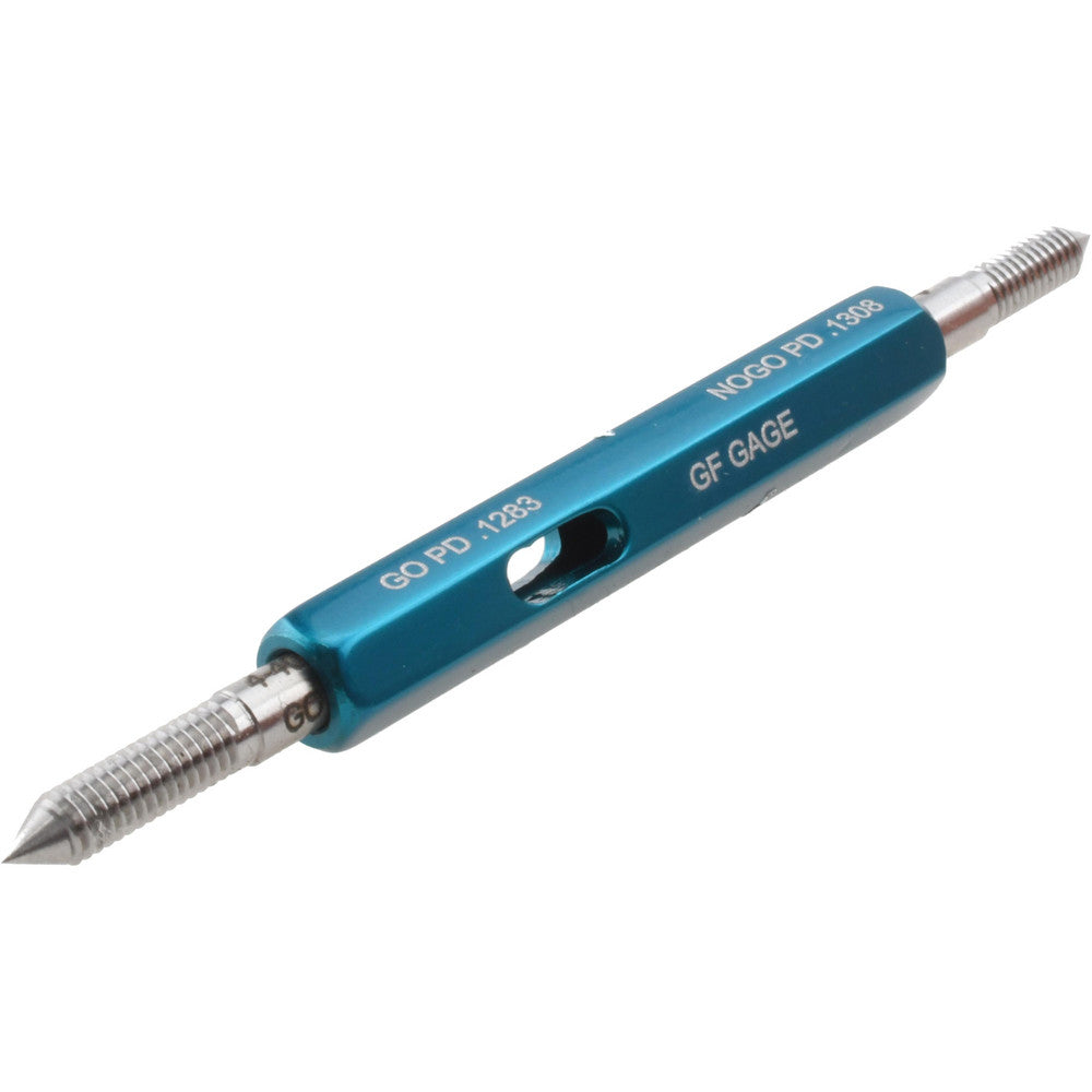 GF Gage H0112402BS 4-40 Thread, Steel, Screw Thread Insert (STI) Class 2B, Plug Thread Insert Go/No Go Gage