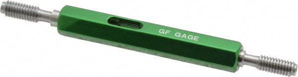 GF Gage H0138323BS 6-32 Thread, Steel, Screw Thread Insert (STI) Class 3B, Plug Thread Insert Go/No Go Gage
