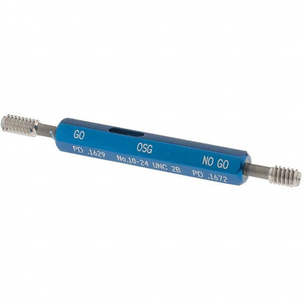 OSG 1500101300 Plug Thread Gage #10-24 Thread, 2B Class, Double End, Go & No Go