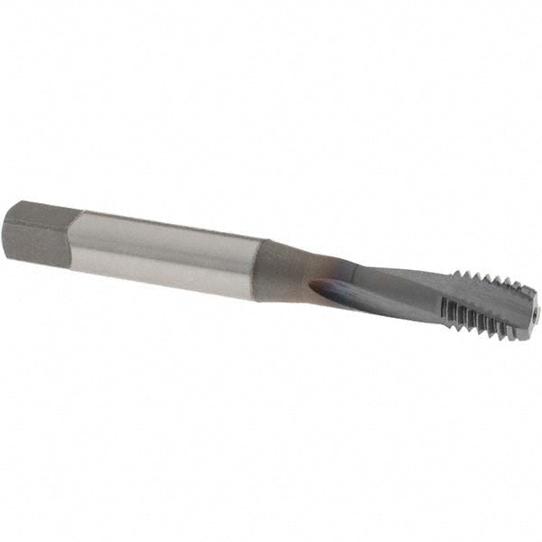 OSG 1705908 Spiral Flute Tap M8x1.25 Metric Coarse, 3 Flutes, Modified Bottoming, 6H Class of Fit, Powdered Metal, TICN Coated