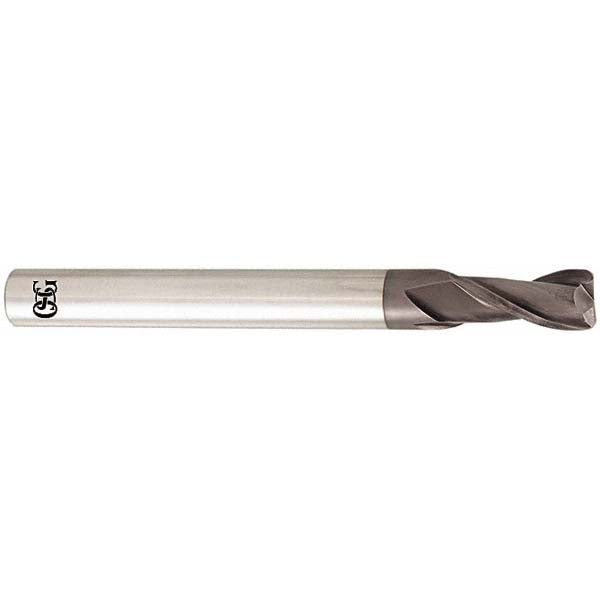 OSG HP432-3930 Corner Radius End Mill 10 mm Dia, 22 mm LOC, 0.5 mm Radius, 2 Flutes, Solid Carbide