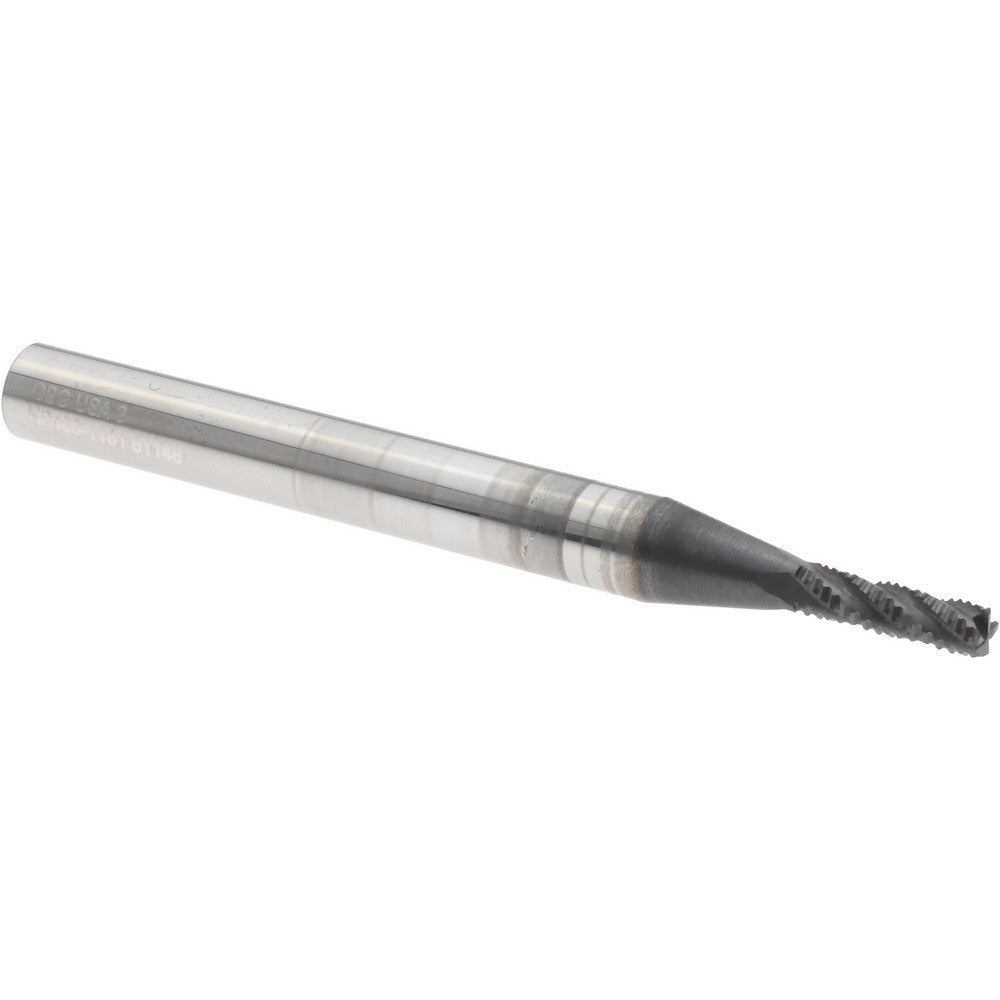 OSG HP400-1181 Roughing End Mill 3 mm Dia, 4 Flutes, Single End, Solid Carbide