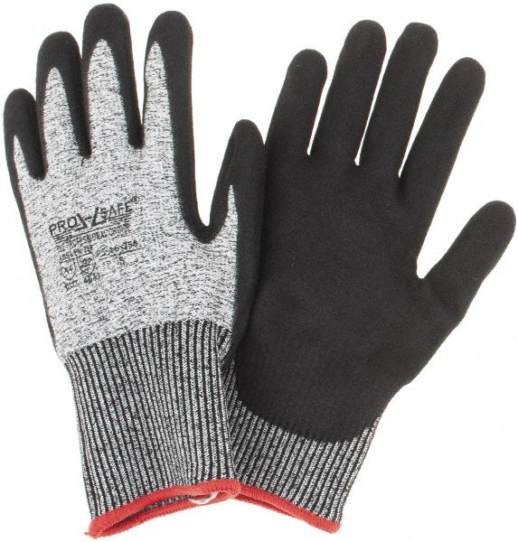 PRO-SAFE PS-16-350/S Cut-Resistant Gloves PRO-SAFE G-Tek PolyKor, Size Small, ANSI Cut A4, Nitrile, Dyneema