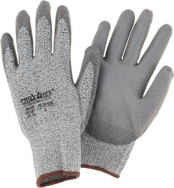 PRO-SAFE PS-16-530/L Cut-Resistant Gloves PRO-SAFE G-Tek PolyKor, Size Large, ANSI Cut A2, Polyurethane, Dyneema