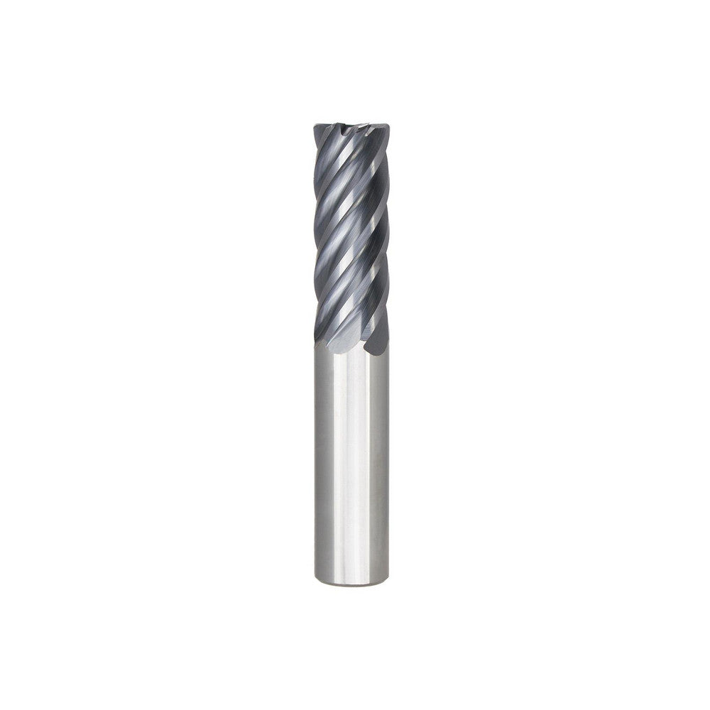 Seco 03007643 Corner Radius End Mill 3/8" Dia, 1" LOC, 0.0150" Radius, 6 Flute, Solid Carbide