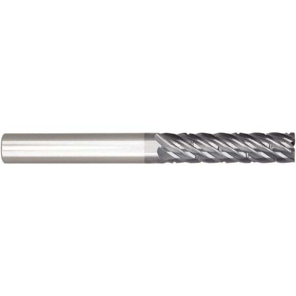 Seco 03116001 Corner Radius End Mill 1/4" Dia, 3/4" LOC, 0.0150" Radius, 7 Flute, Solid Carbide