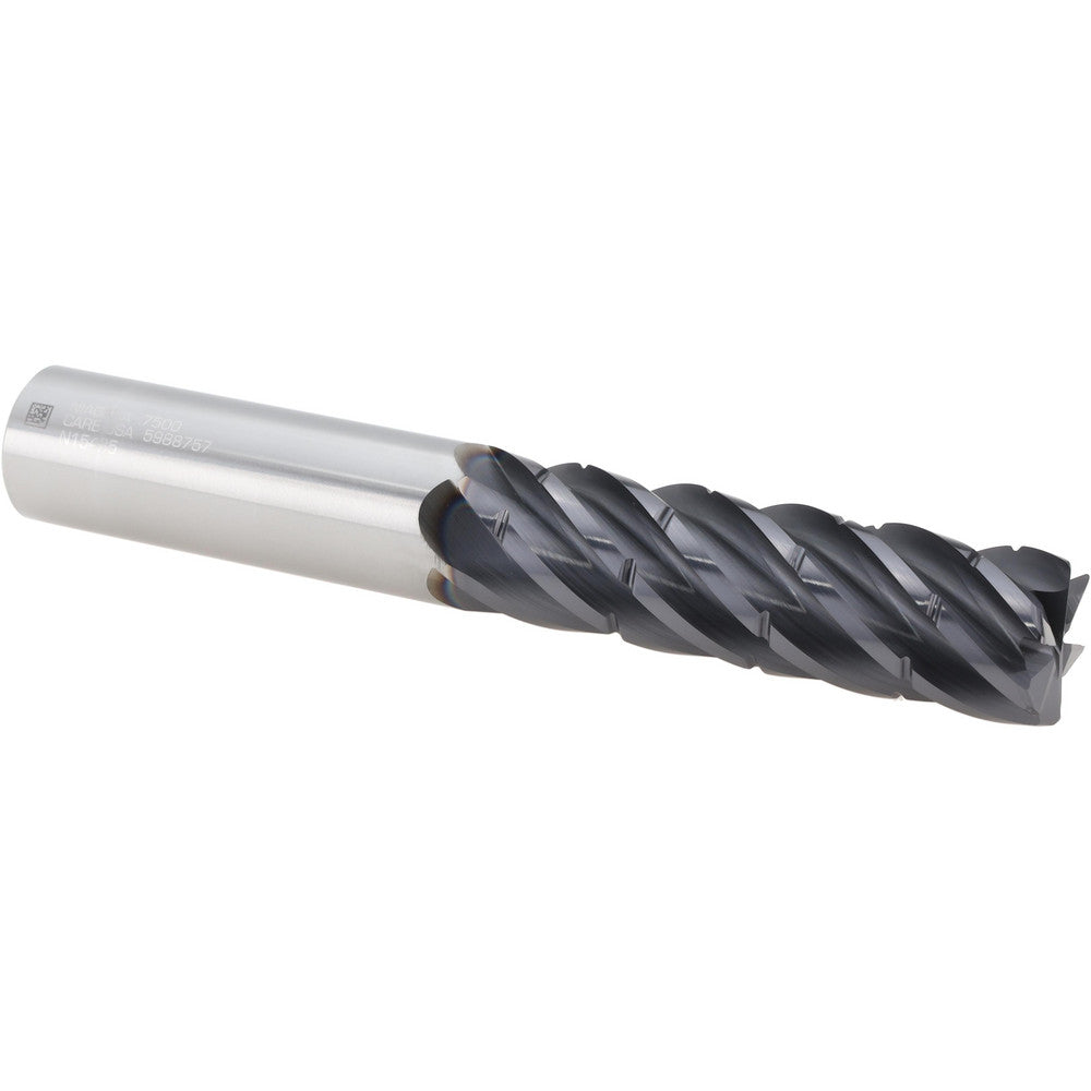 Seco 03115987 Corner Radius End Mill 3/4" Dia, 2-1/2" LOC, 0.0300" Radius, 6 Flute, Solid Carbide