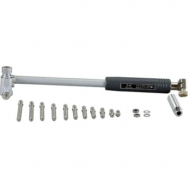 Mitutoyo 511-733 Dial Bore Gage Set Without Indicator 2 to 6" Dia