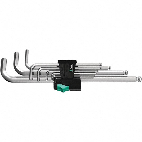 Wera 05022087001 Hex Key Sets Ball End Yes Tool Type Hex Handle Type L-Handle Measurement Type Metric Hex Size 1.5 - 10 mm Hex Size Range (mm) 1.5 - 10
