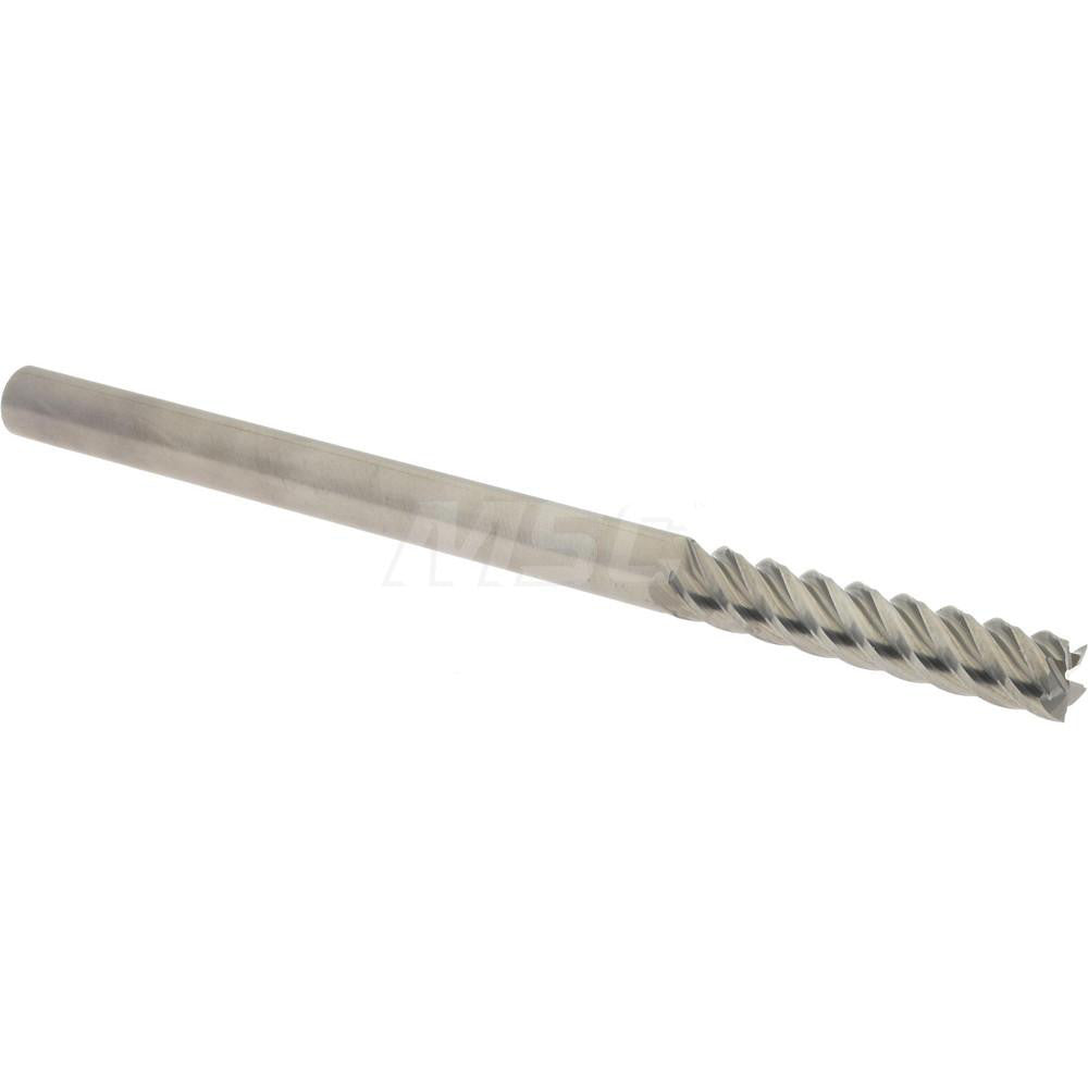 Accupro 2500167 Square End Mill 1/4" Dia, 1-1/4" LOC, 5 Flute, Solid Carbide