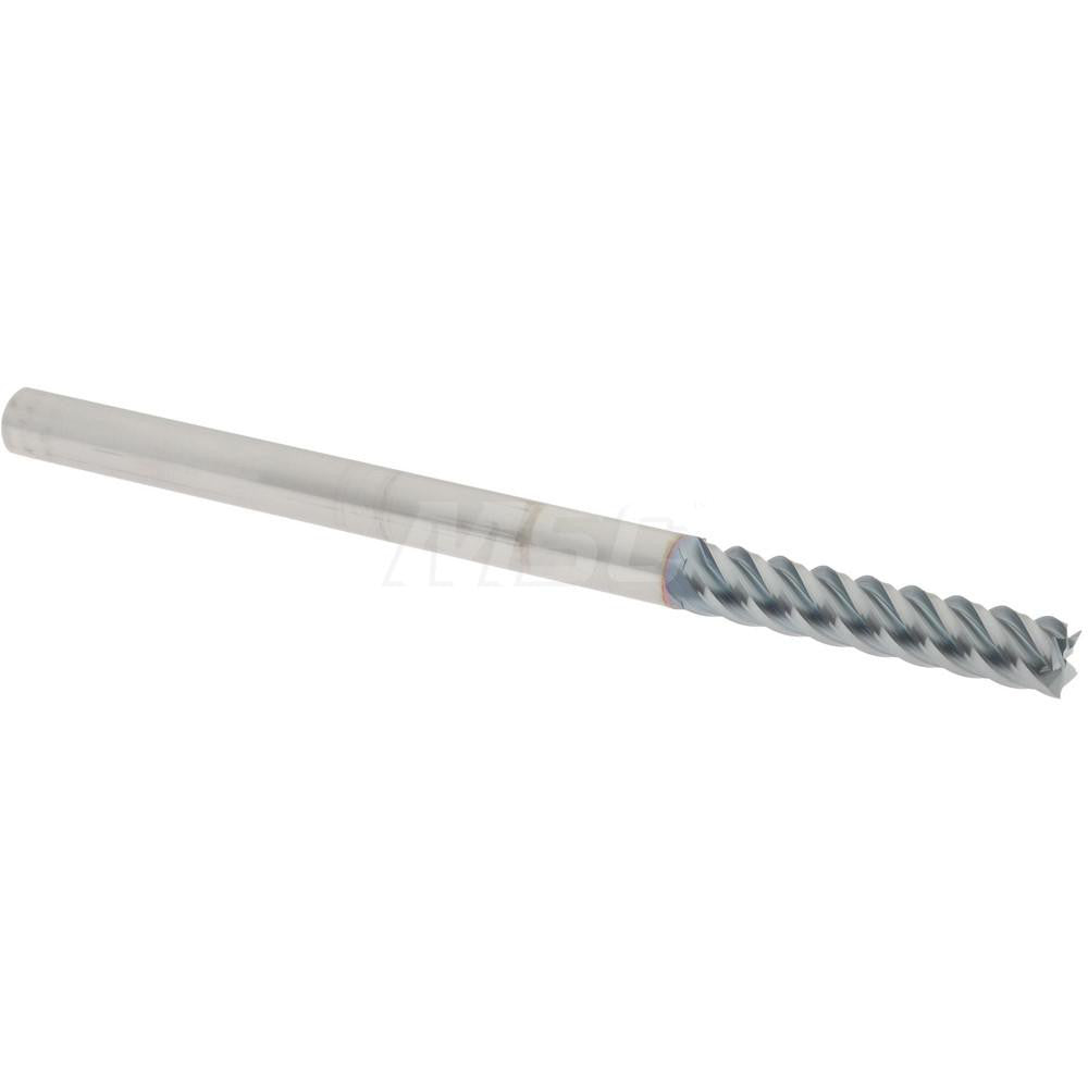 Accupro 2500206 Square End Mill 1/4" Dia, 1-1/4" LOC, 5 Flute, Solid Carbide