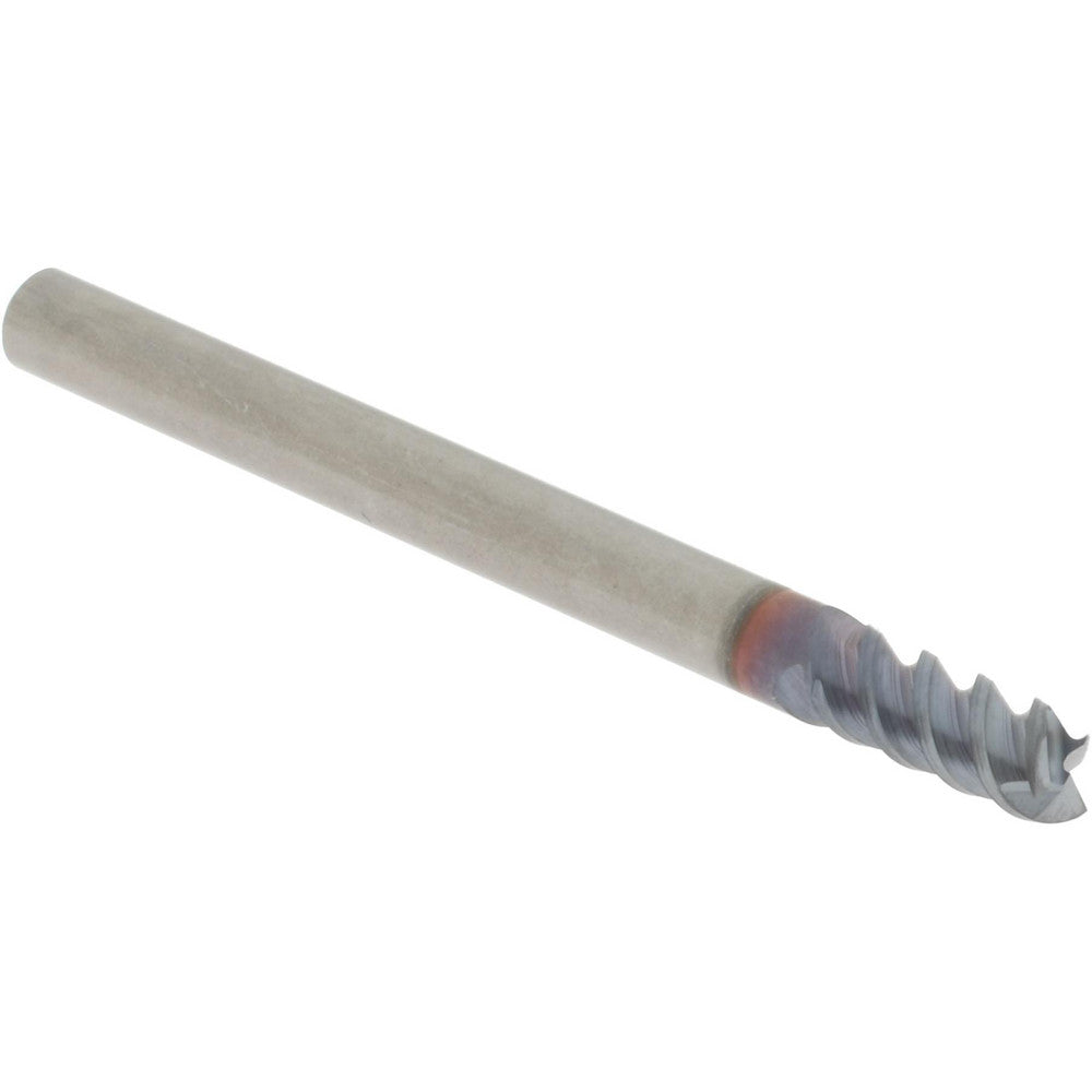 Accupro 2500189 Square End Mill 1/8" Dia, 1/4" LOC, 3 Flute, Solid Carbide