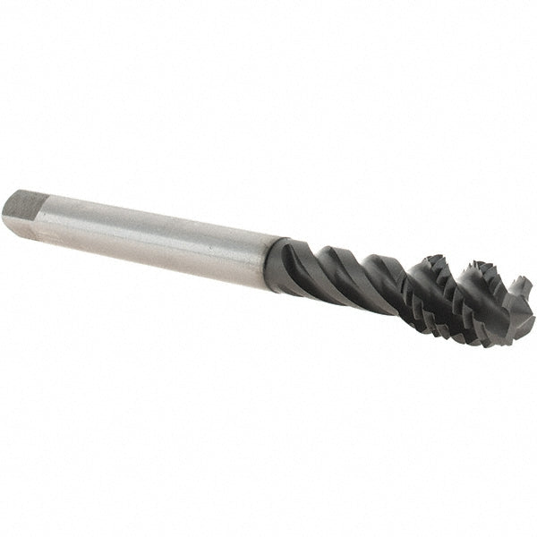 Emuge C050C400.0112 Spiral Flute Tap M12x1.75 Metric, 4 Flutes, Modified Bottoming, 6H Class of Fit, Cobalt, GLT-1 Coated