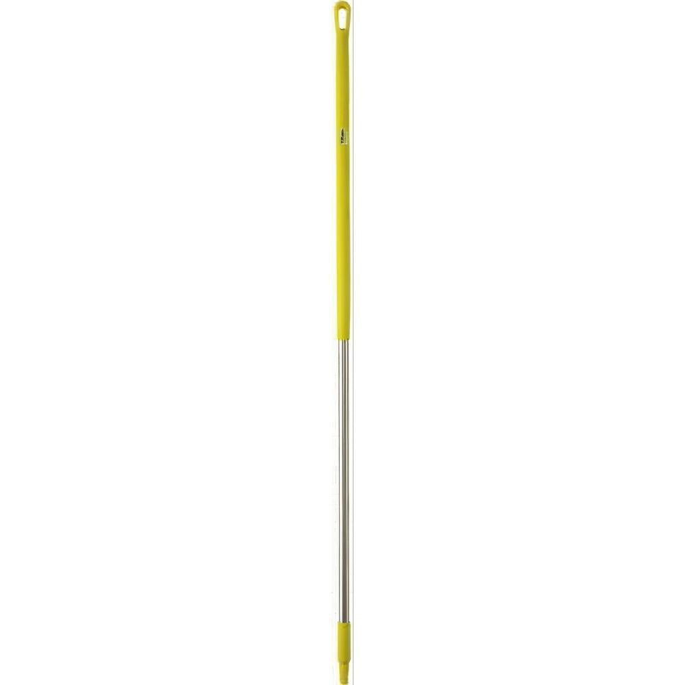 Vikan 29376 Aluminum Handle, 1.2", 59.4", Yellow