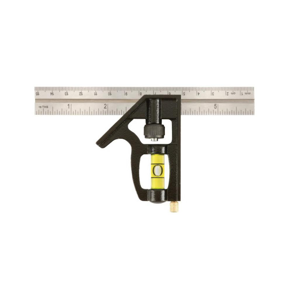 Johnson Level & Tool 406EM 1 Piece, 6" Combination Square Set