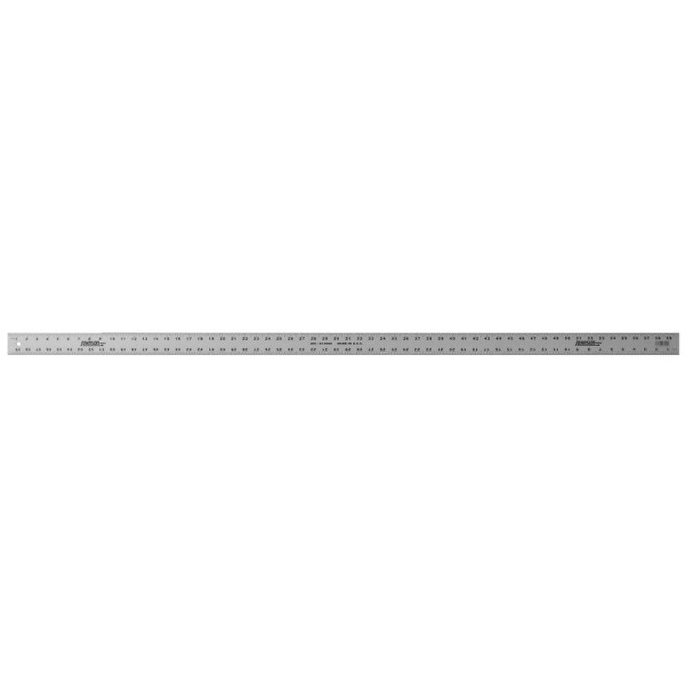 Johnson Level & Tool J60 Steel Rule 60" OAL, English Graduation