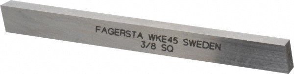 Seco 02010 Tool Bit Blank 3/8" Width, 3/8" Height, 4" OAL, WKE45, Cobalt, Square