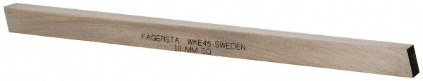 Seco 02044 Tool Bit Blank 10 mm Wide, 10 mm High, 200 mm OAL, WKE45 Cobalt, Square