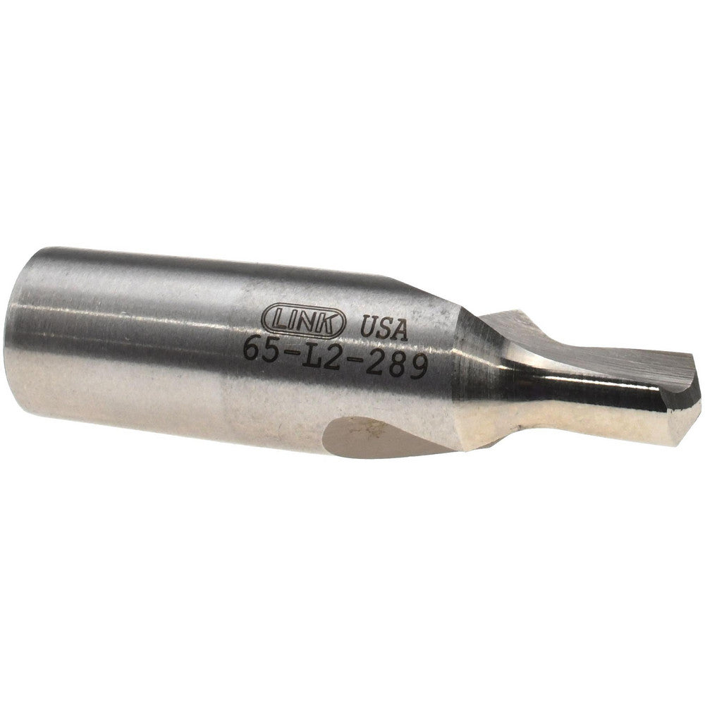 Link Industries 65-L2-289 Combo Drill & Countersink #12, 7/16" Body Dia, High Speed Steel