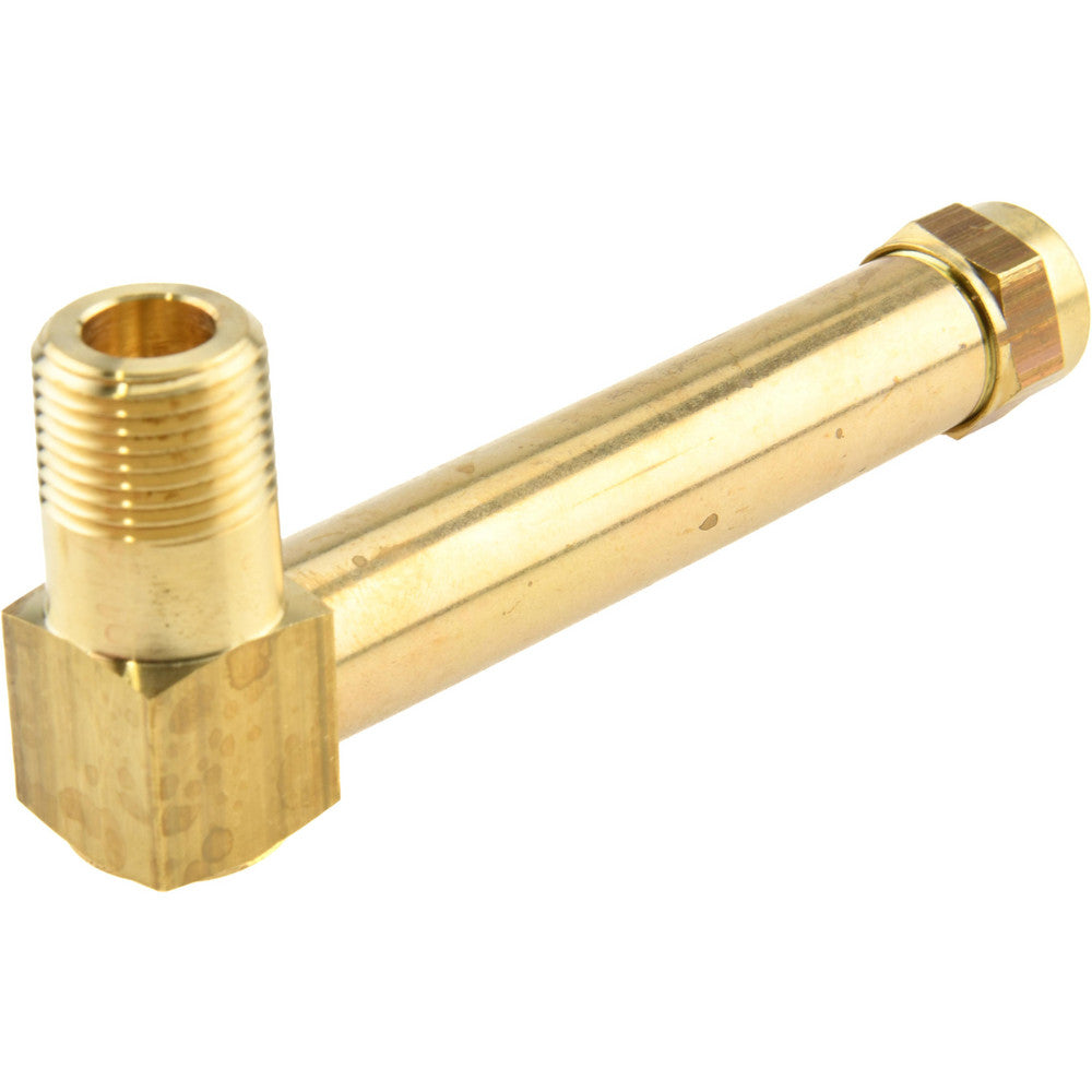 LDI Industries G105-3 2-3/4 Inch Long Sight, 3/8 Inch Thread Size, Buna-N Seal Short Elbow, Vented Oil-Level Indicators and Gauge