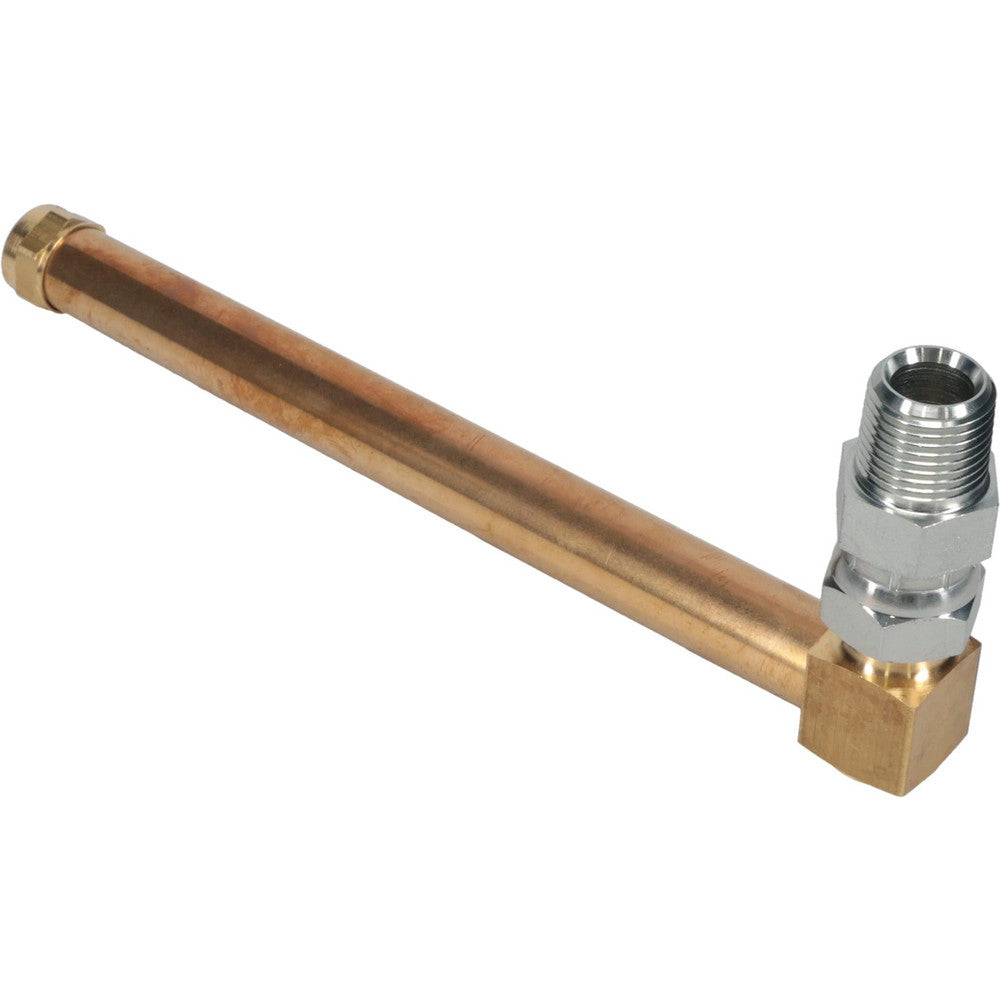 LDI Industries G713-4 7-1/2 Inch Long Sight, 1/2 Inch Thread Size, Buna-N Seal Union Coupling, Vented Oil-Level Indicators and Gauge