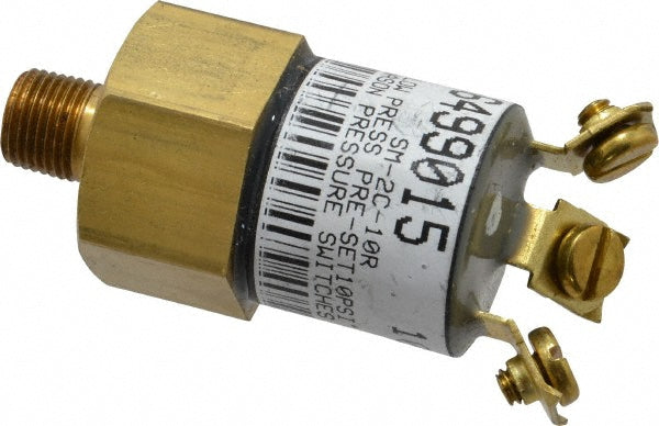Nason SM-2C-10R Low Pressure Vacuum Pressure Switch 1/8" NPT Male Thread