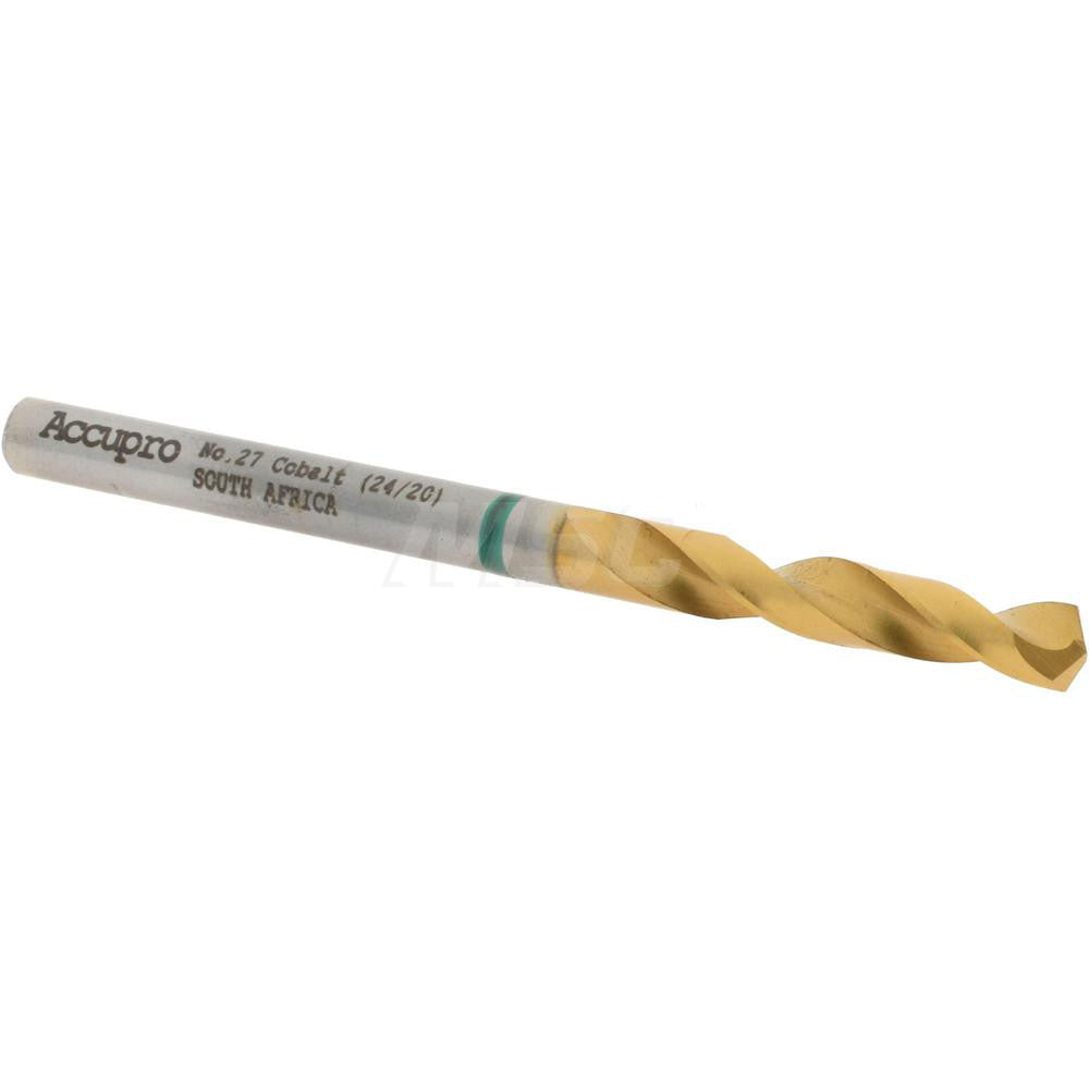Accupro 1GB0366-AC Screw Machine Length Drill Bit 0.144" Dia, 130 °, Cobalt