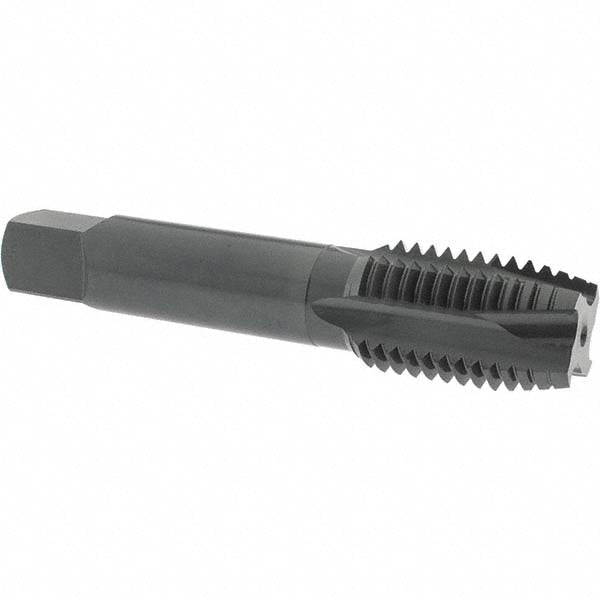 OSG 2849801 Spiral Point Tap 1-1/8-7 UNC, 4 Flutes, Plug Chamfer, HSS-E Vanadium, Steam Oxide Coated