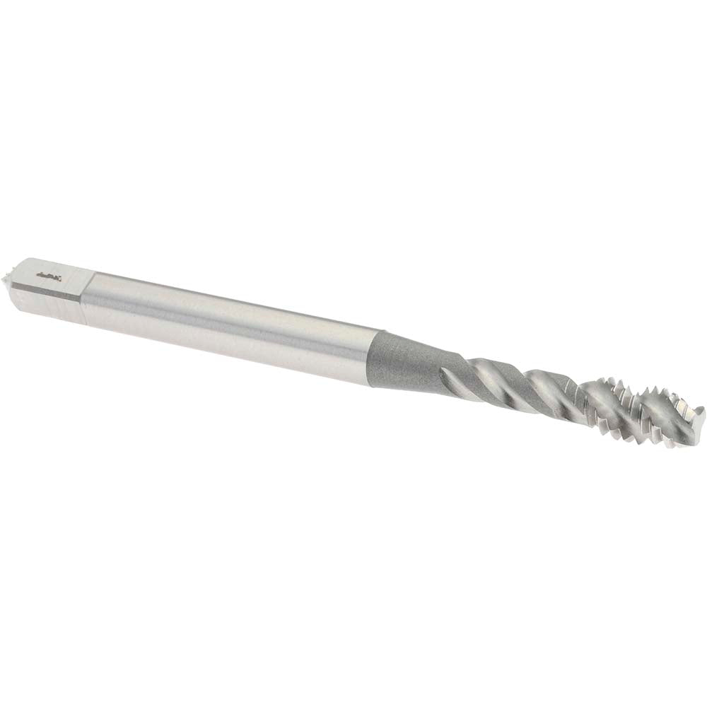 OSG 2912800 Spiral Flute Tap #8-32, UNC, 3 Flute, Modified Bottoming Chamfer, 2B Class of Fit, Vanadium High-Speed Steel, Bright/Uncoated Finish