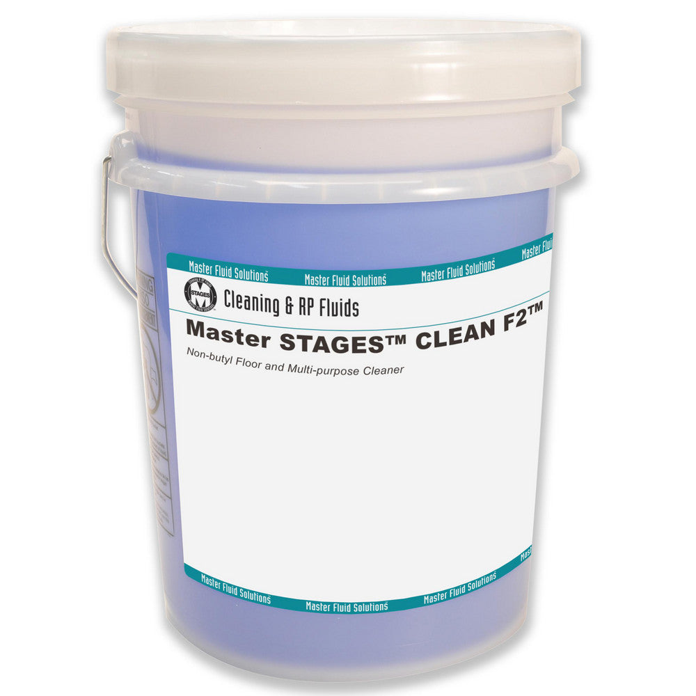 Master Fluid Solutions CLEANF2-5G Master STAGES™ CLEAN F2™, Non-Butyl Floor & Multi-Purpose Cleaner, 5 gal Pail