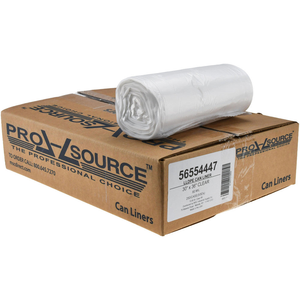 Pro-Source PSRC30366 Household Trash Bags 30 gal, 0.6 mil, 250 Pack