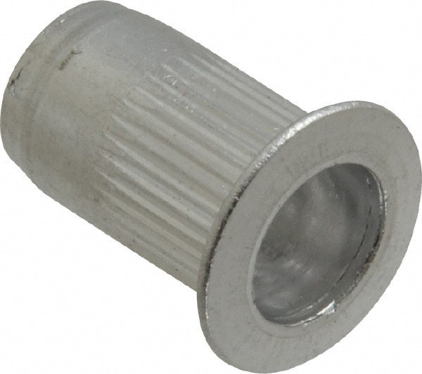 RivetKing 10C1IKFAP/P25 #10-24, 0.02 to 0.13" Grip, 19/64" Drill, Aluminum Standard Rivet Nut