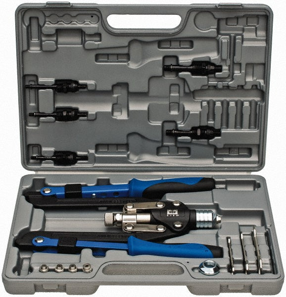 RivetKing RK21 1/8 to 1/4" Blind Rivet/Rivet Nut Tool Kit